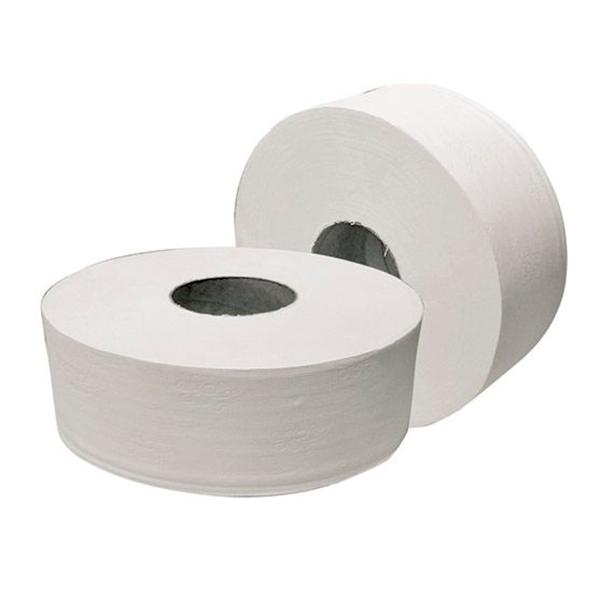Papel Higiénico Industrial Jumbo de 90 ou 180 metros.