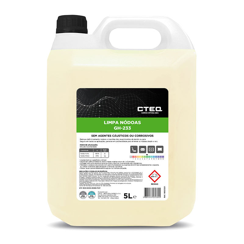 Tira Nódoas Concentrado Tecido e Pele GH-233 - 5 Litros