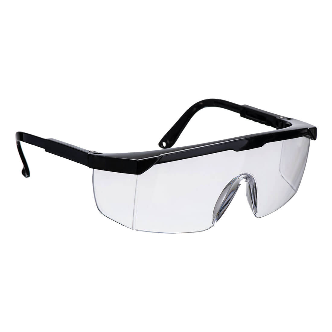 Óculos de Segurança Plus Portwest PS33 (Hastes Ajustáveis) - Incolor