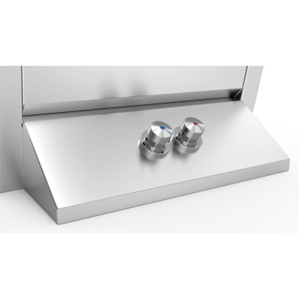 Lava-mãos Portátil em Inox Duas Águas - 2 l/min - Elétrico