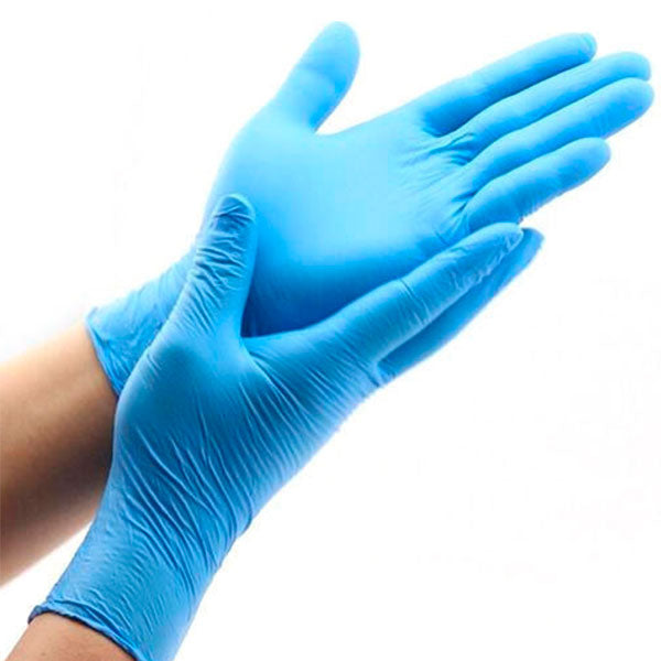 Luvas Nitrilo Descartáveis Azul 3.5 g - 100 Luvas – Bérrio - Equipamentos  de Limpeza Profissional