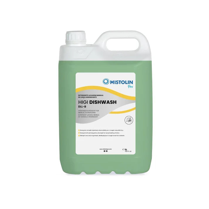 Detergente Lava Louça Higienizante Manual DLL-B Mistolin Pro - 5 Litros