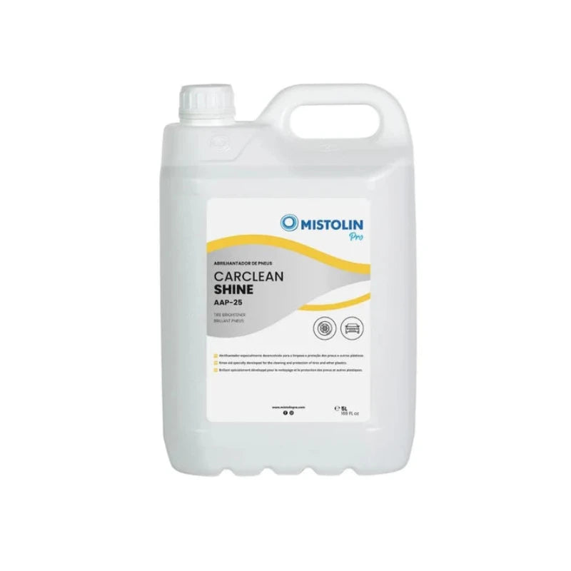 Abrilhantador Pneus Auto AAP-25 Mistolin Pro - 5 Litros
