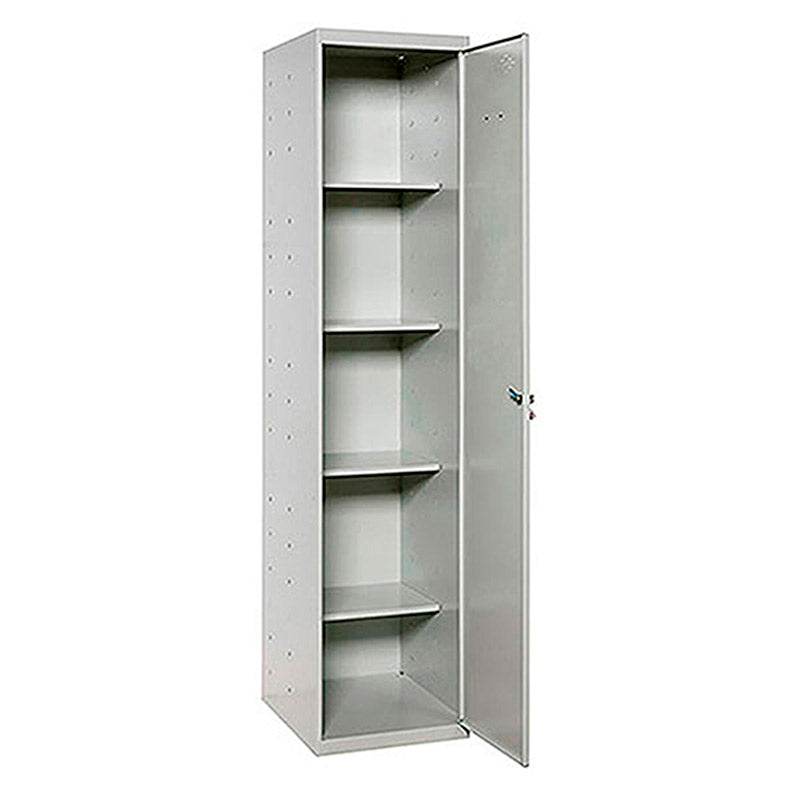 Armário para Produtos de Limpeza 1/4 Cinza - 180x40x40 cm