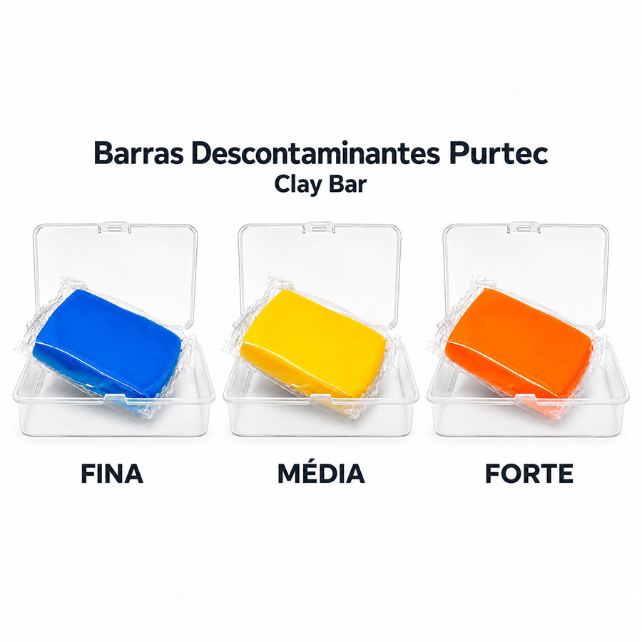 Barra Descontaminante (Clay Bar) Purtec - 100g