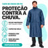 Capa de Chuva Impermeável em PU – Alta Resistência