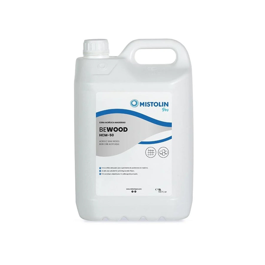 Cera Acrílica Madeiras HCM-50 Mistolin Pro - 5 Litros