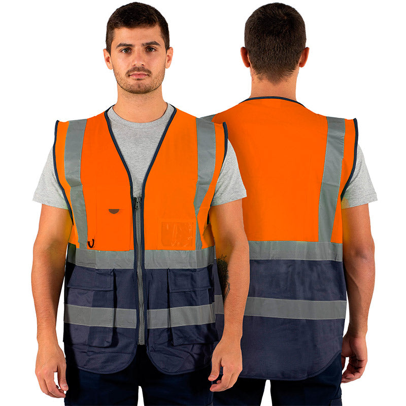 Colete Refletor Tipo Executivo CL-03 - Polyester