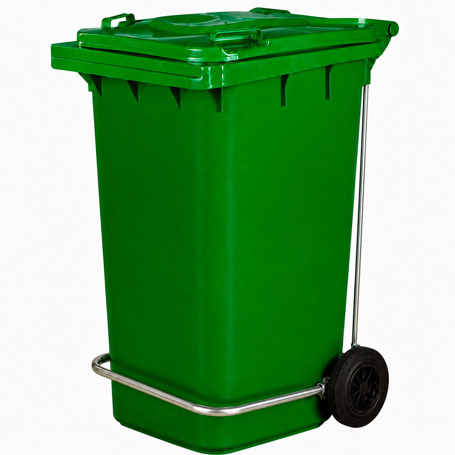 Contentor do Lixo 240 Litros com Pedal