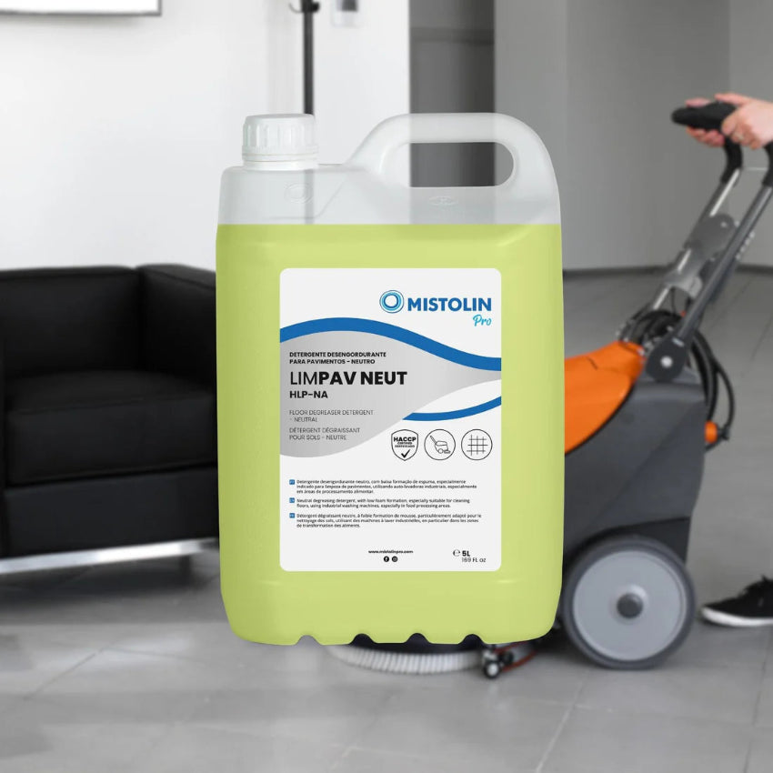 Desengordurante Pavimentos Neutro HLP-NA Mistolin Pro 5 Litros_1