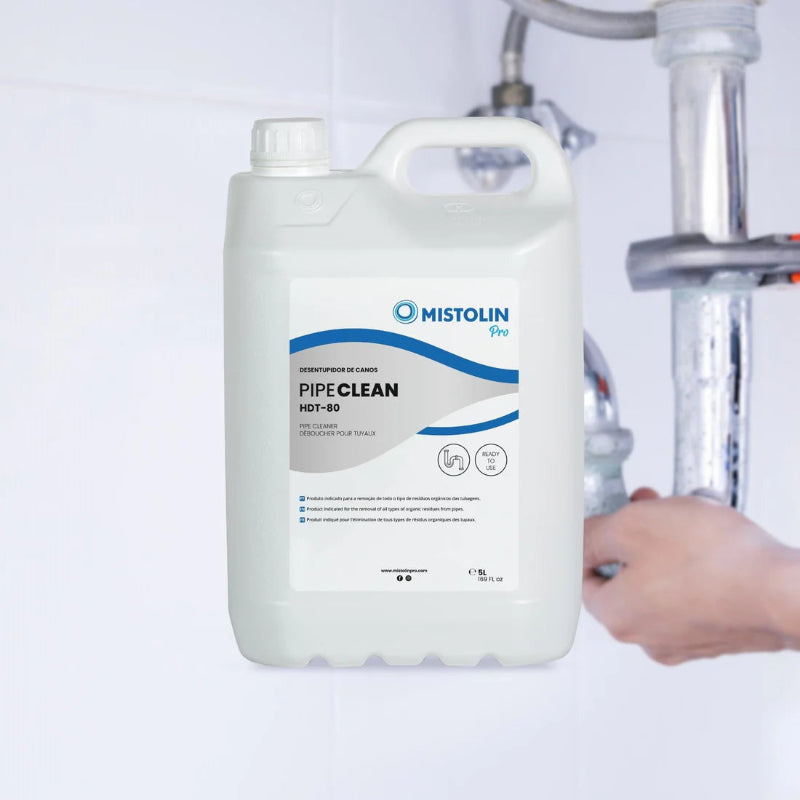 Desentupidor de Canos HDT-80 Mistolin Pro - 5 Litros