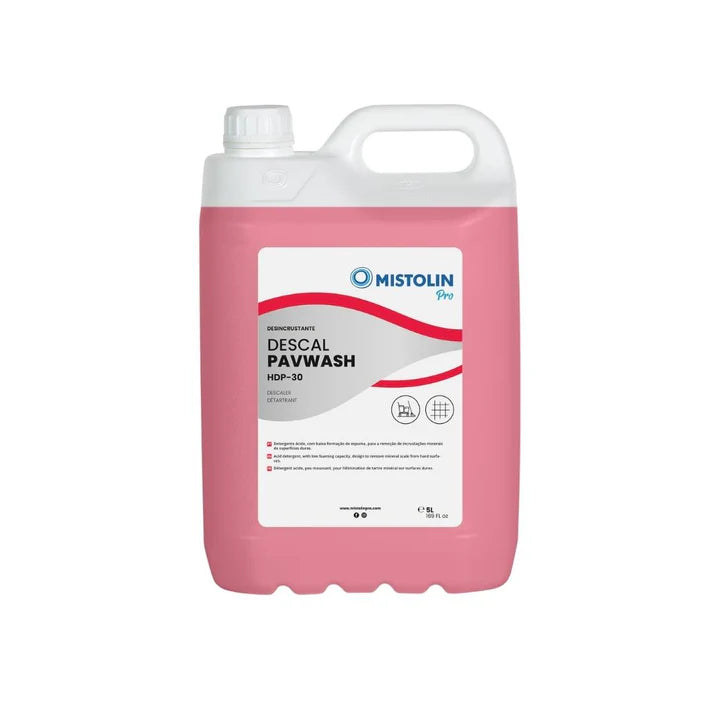 Desincrustante de Pavimentos HDP-30 Mistolin Pro - 5 Litros