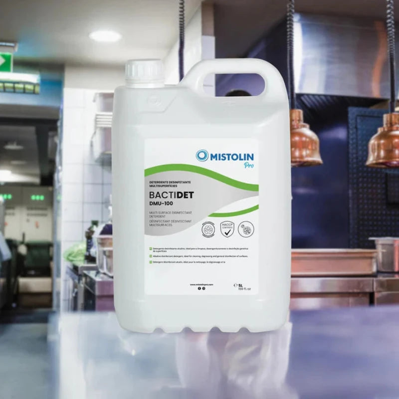 Desinfetante Concentrado Multisuperfícies DMU-100 Mistolin Pro - 5 Litros