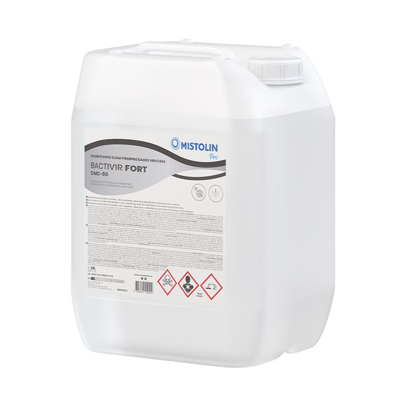 Desinfetantes com Propriedades Virucidas DMC-80 Mistolin Pro
