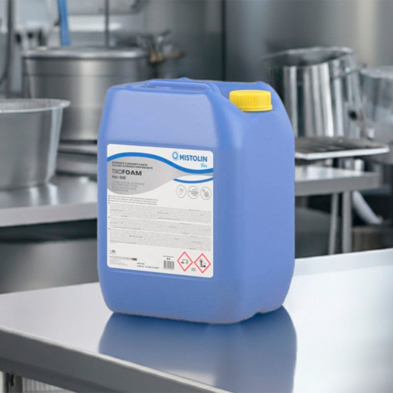 Detergente Desinfetante Alcalino Clorado Espumante PAC-60E Mistolin Pro