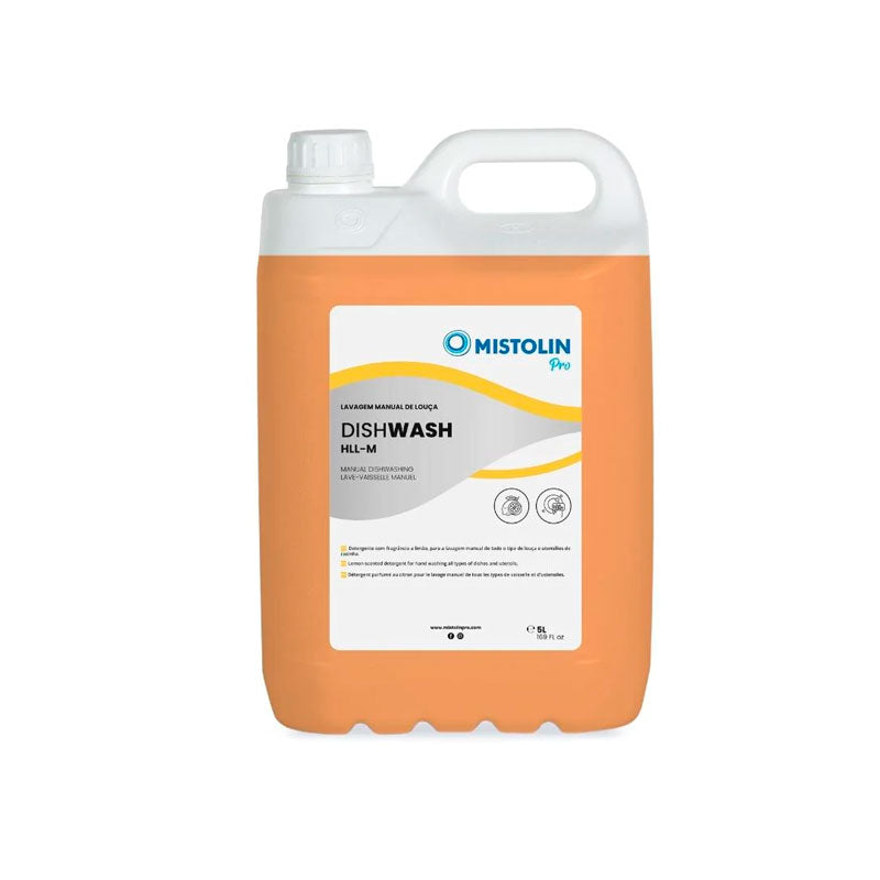 Detergente Lava Louça Manual HLL-M Mistolin Pro - 5 Litros