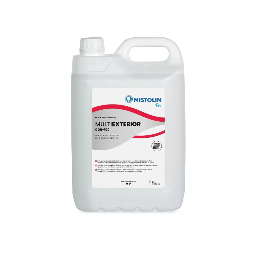 Detergente Multiusos Exterior CDB-100 Mistolin Pro - 5 Litros