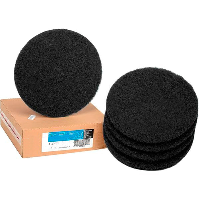Discos Limpeza de Pavimentos Preto (Limpeza Profunda)