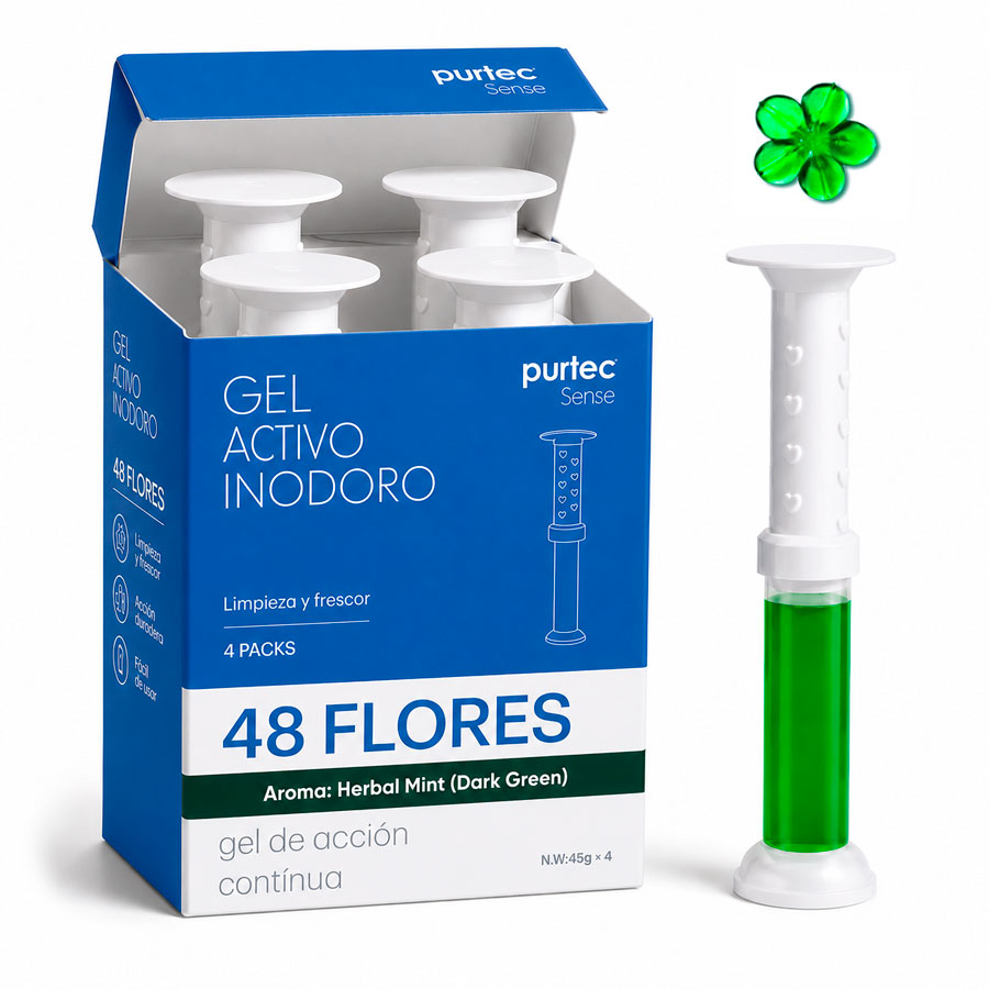 Discos Sanitários Fresh Flower Purtec (Pack 4 Uni)