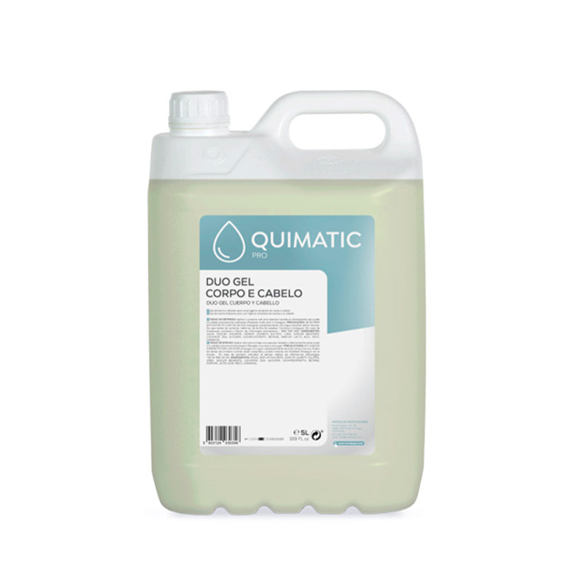 Duo Gel Corpo e Cabelo Quimatic Pro - 5 Litros