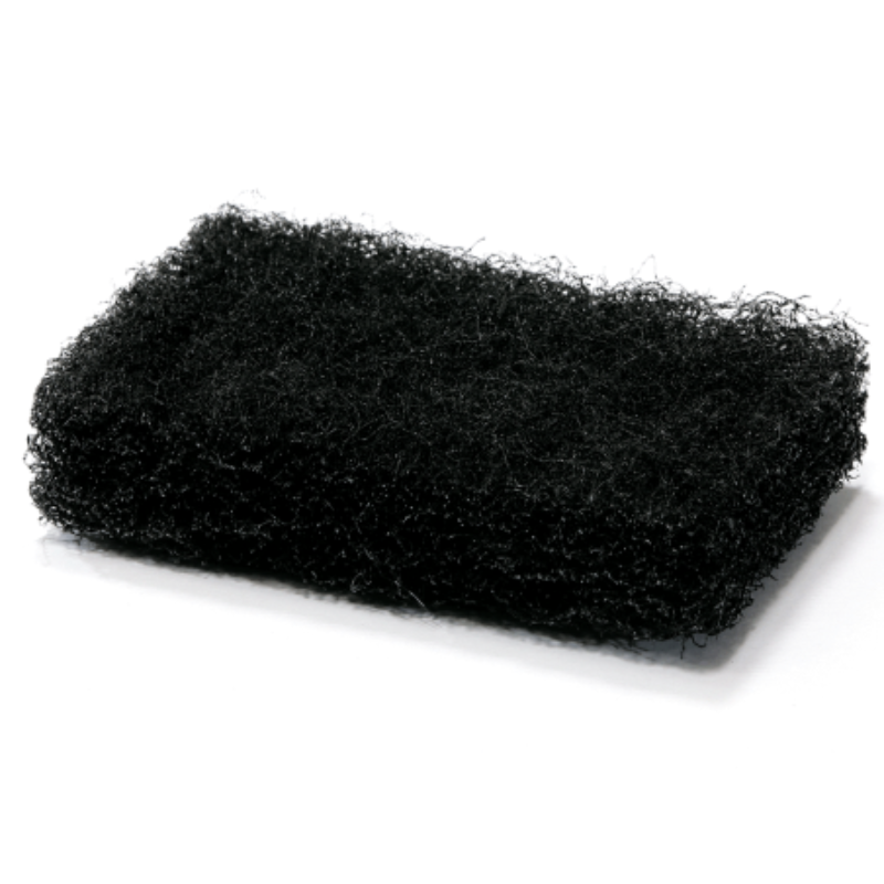 Esfregão Preto Ultra 16x9,5 cm