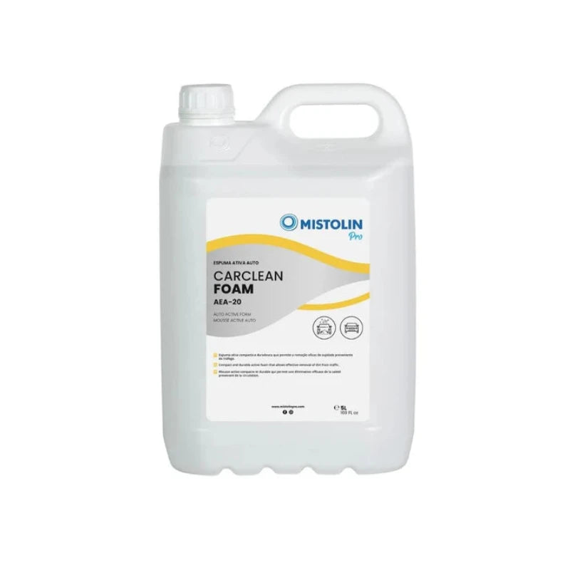 Espuma Ativa Concentrada Auto AEA-20 Mistolin Pro - 5 Litros