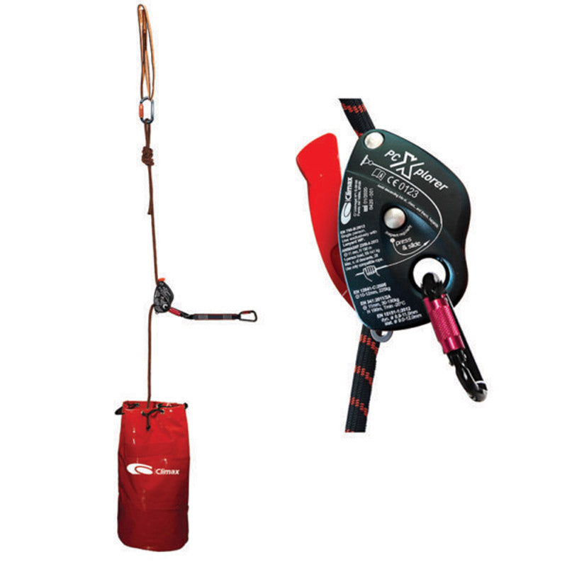 Kit de Resgate para Trabalho em Altura Climax - 20 Metros