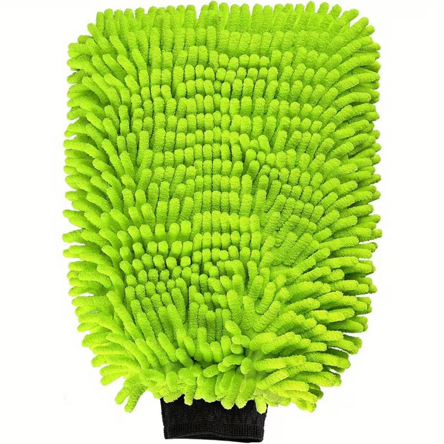 Luva de Lavagem Microfibra Chenille Purtec