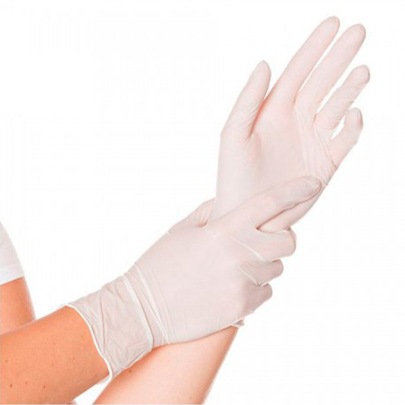 Luvas Nitrilo Descartáveis Branca 3.5 g - 100 Luvas