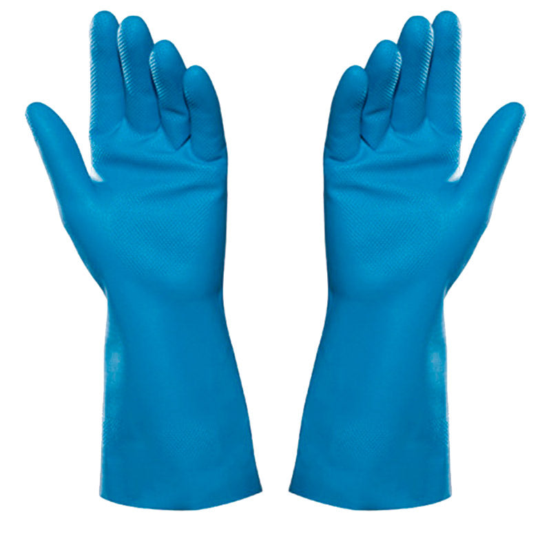 Luvas de Limpeza Menage Látex - Azul