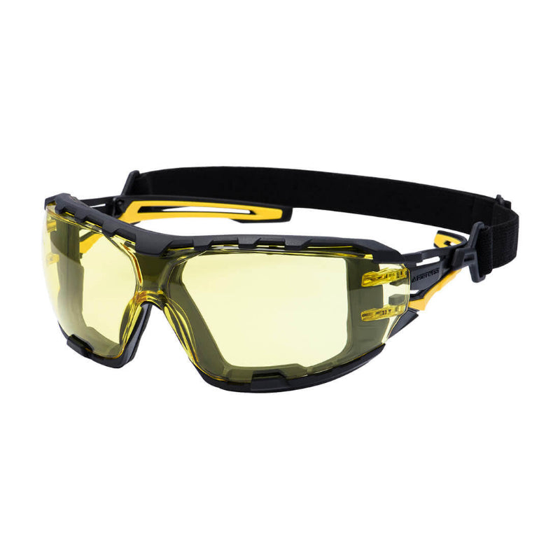 Óculos de Proteção Tech Look Plus Portwest PR02- Âmbar