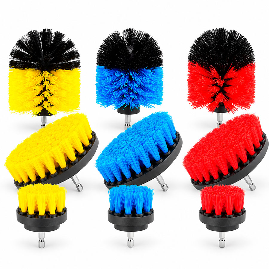 Pack de 3 Escovas de Limpeza Purtec