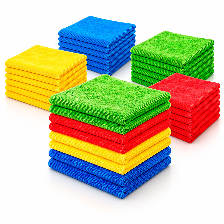 Panos Microfibra Purtec 320 GSM 40x40 cm - 8 Panos