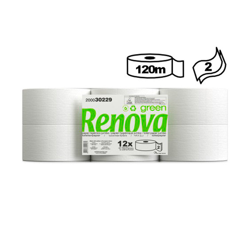Papel higiénico Industrial Renova Green - 120 Metros
