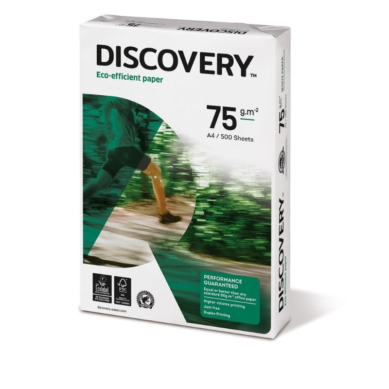 Papel Fotocópia A4 Discovery 75gr by Navigator 500 Folhas