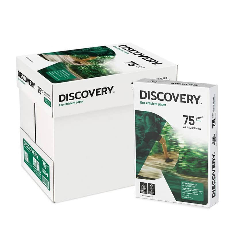 Papel Fotocópia A4 Discovery 75gr by Navigator 5x500 Folhas