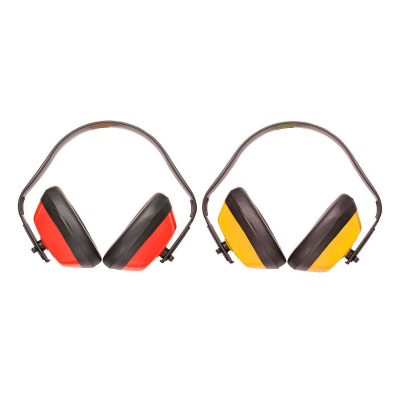 Protetor Auditivo Classic Portwest PW40 (Vermelho e Amarelo)