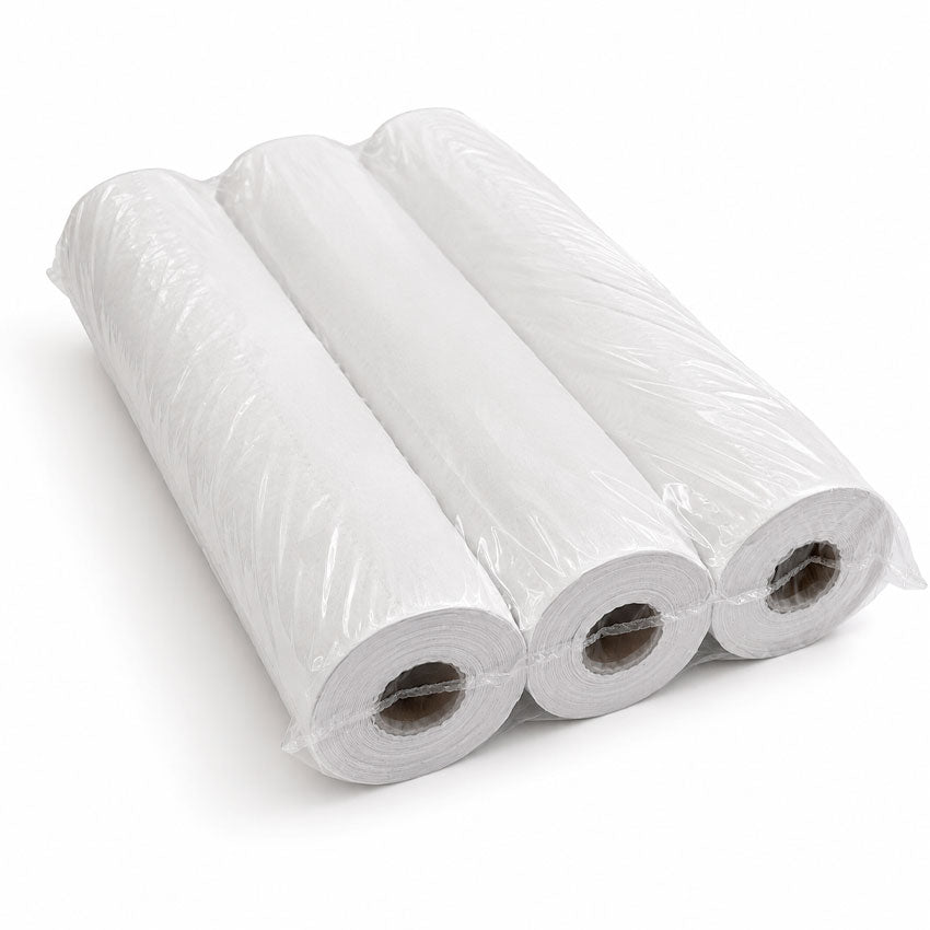 Rolo Papel Marquesa Crepado ECO Purtec - 50cm x 100 Metros (Pack 3 Rolos)