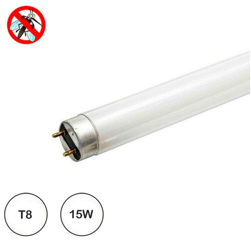 Tubo Lâmpada UV-A Anti Estilhaço para Insectoçacador 15W T8 - 45 cm
