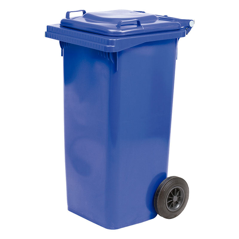 Contentor do Lixo 120 Litros de cor azul