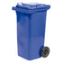 Contentor do Lixo 120 Litros de cor azul