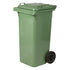 Contentor do Lixo 120 Litros de cor verde
