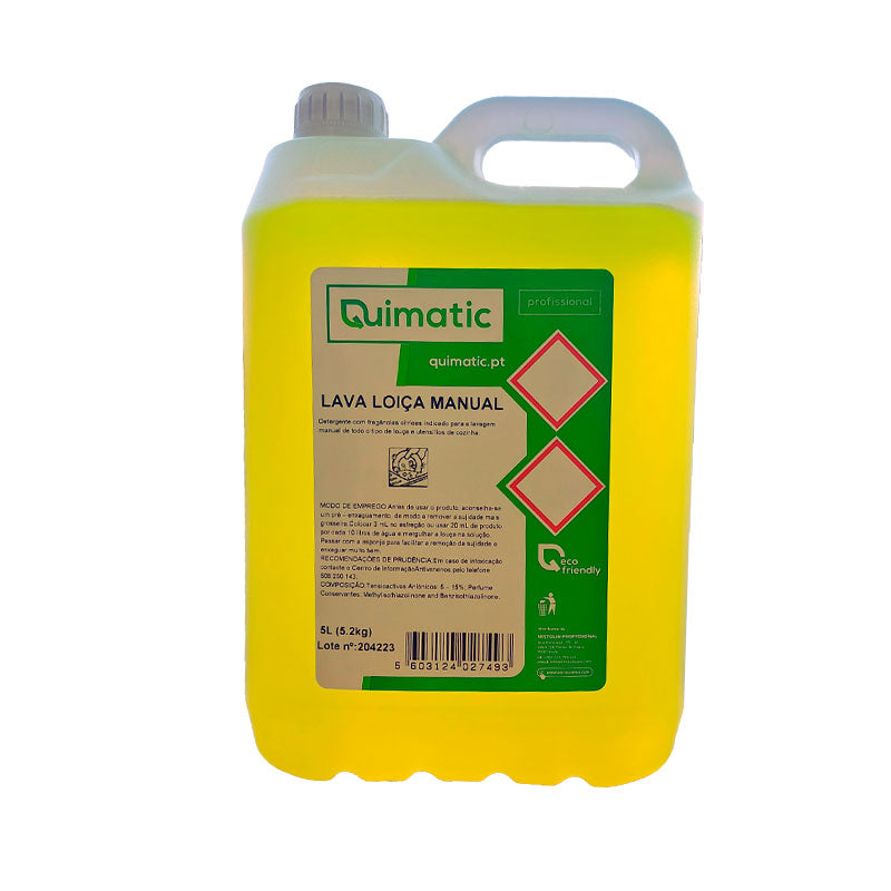 Detergente Lava Louça Manual Quimatic - 5 Litros