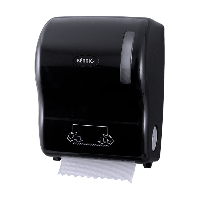 Dispensador de Papel Auto Corte - Preto
