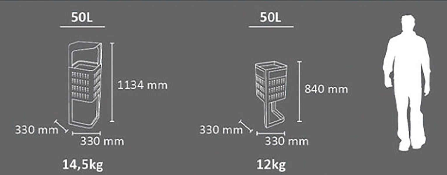 Ecoponto de Exterior Urbano Atenas - 50 Litros