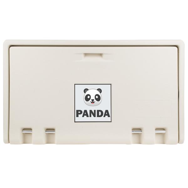 Fraldário de Parede Panda Horizontal - Fechado