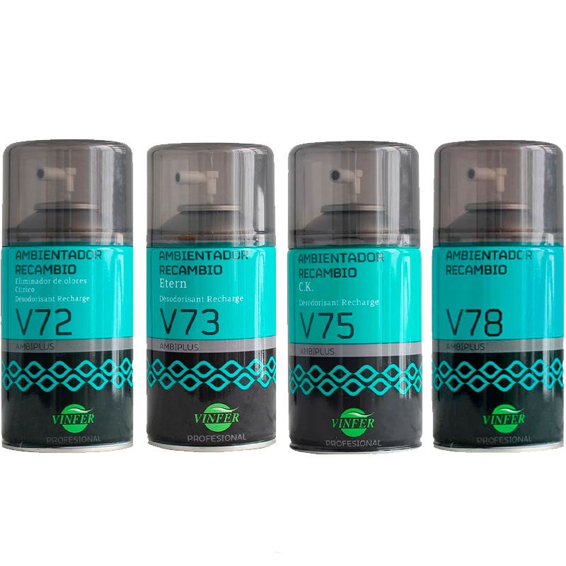 Recarga Ambientador Spray Profissional Ambiplus - 250 ml