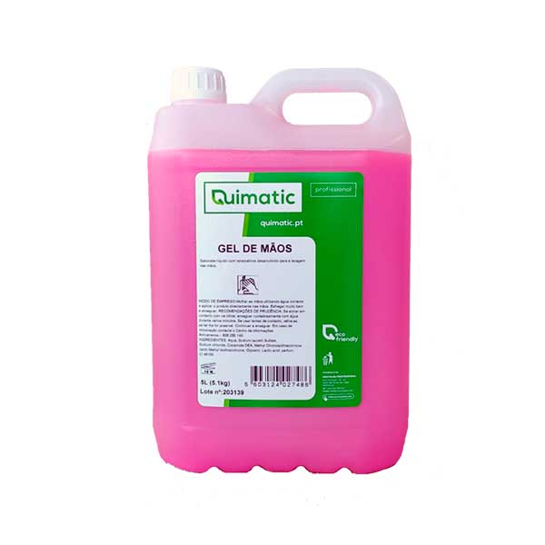 Sabonete Líquido Rosa Quimatic - 5 Litros